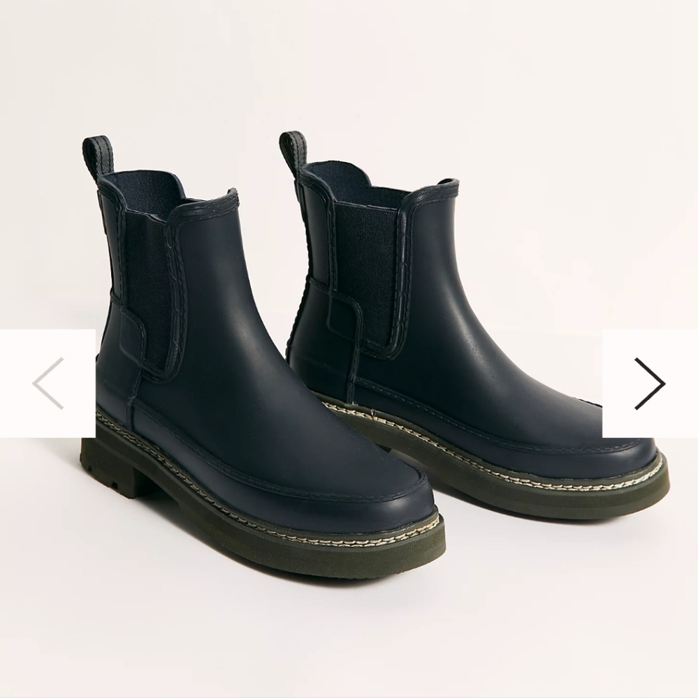 Hunter Refined Stitch Chelsea Wellies